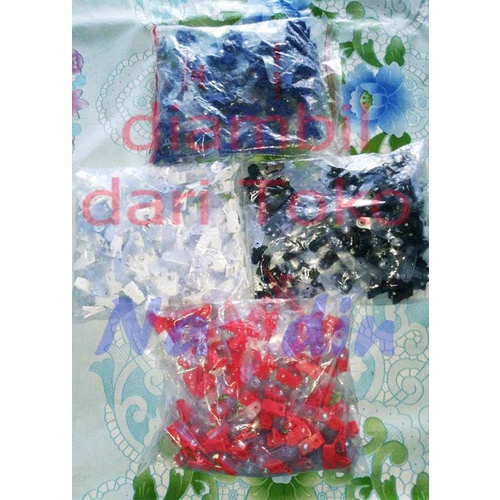 

JEPITAN PLASTIK ID CARD DIJUAL 1 PAK ISI 100 PCS