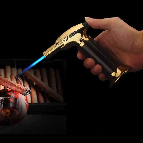 Korek Api Pocket Power Torch Korek Api Las AT600 Korek Isi Ulang Gas
