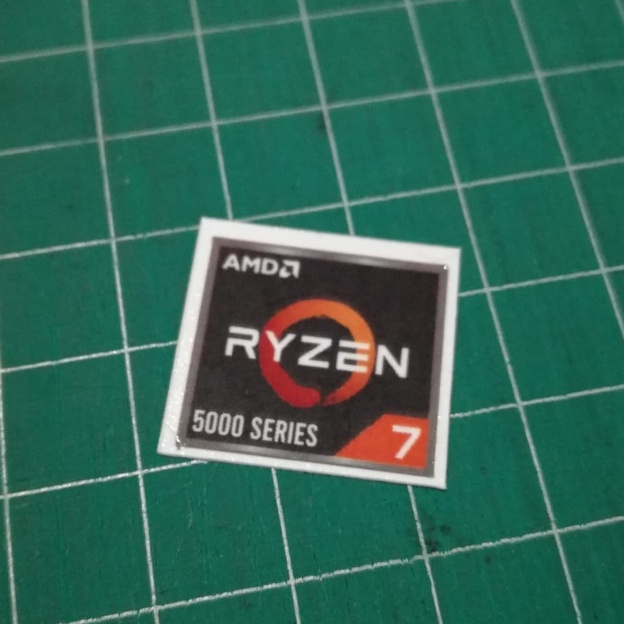 Stiker AMD Ryzen 7 5000 Series