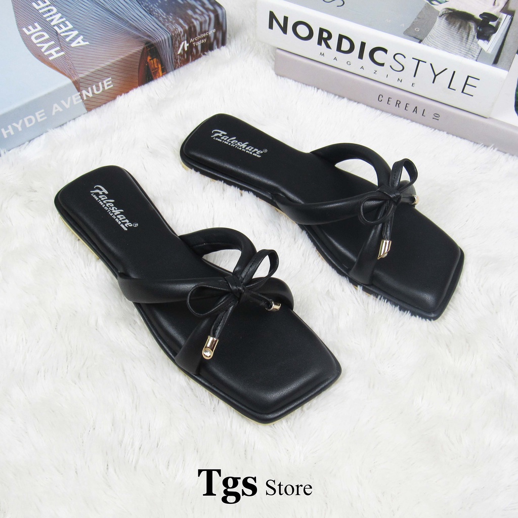 Sandal Flat Wanita Tali Silang Kekinian ZL-03