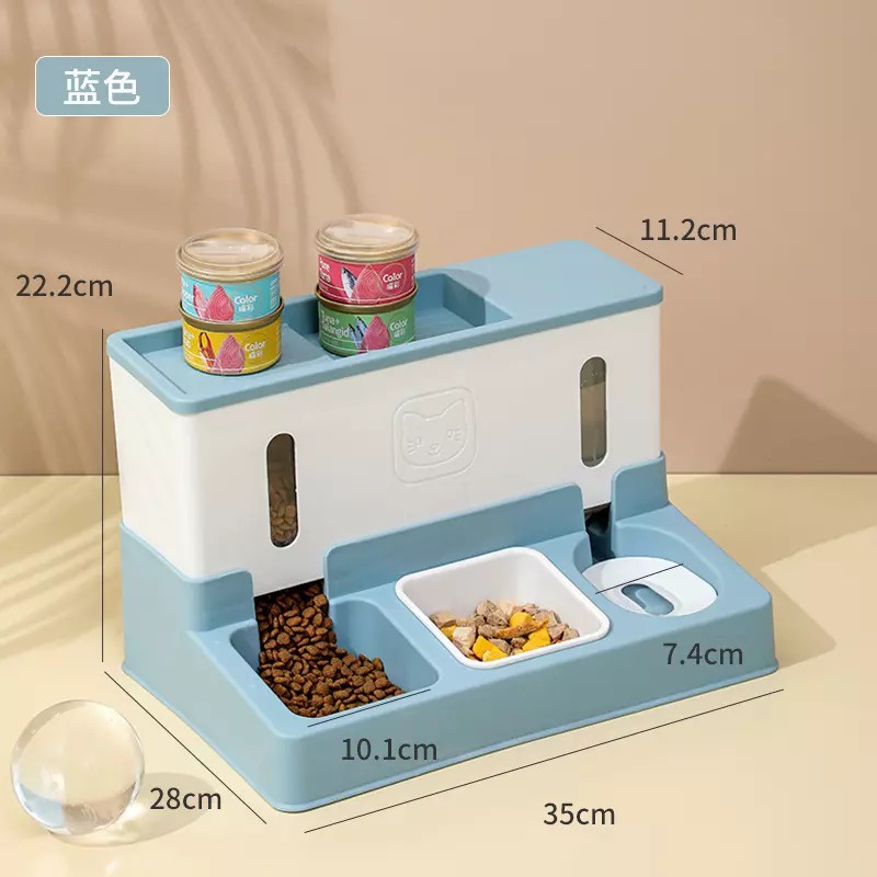 Dispenser #18 - Tempat Makan Minum Anjing Kucing / Automatic Pet Food