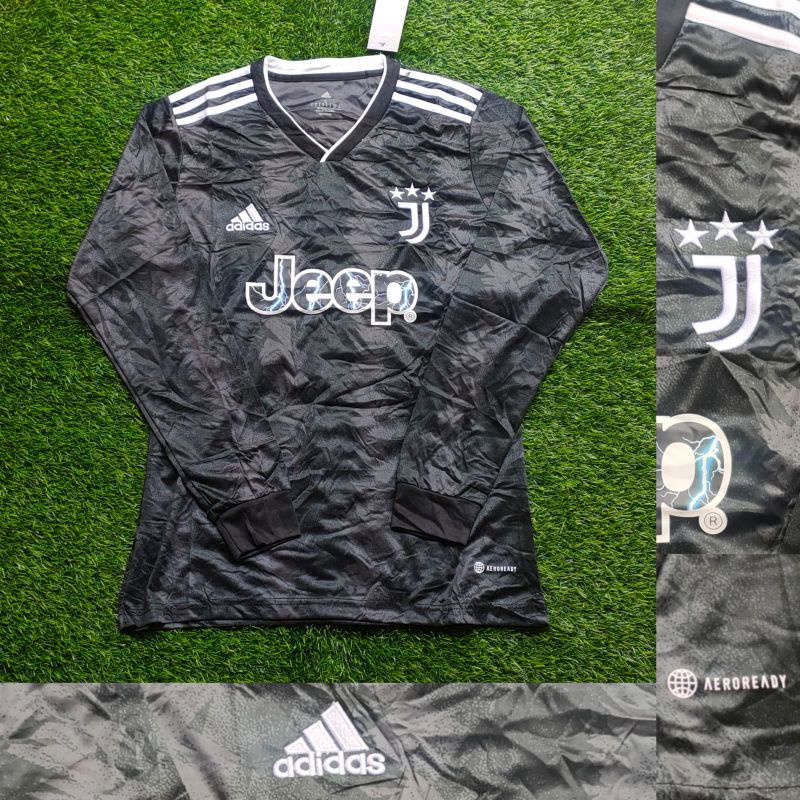 Jersey Boal Juventusss Longsleeve Home 2022 2023 Grade Ori Import Baju Sepak Bola Lengan Panjang Pria