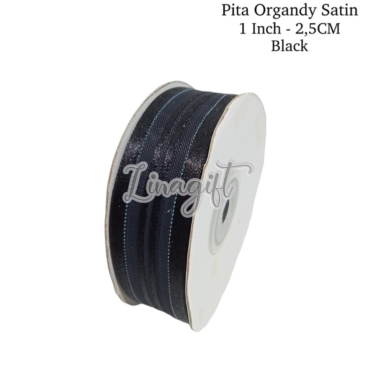 ( Meter ) PITA ORGANDY SATIN ( 1 IN - 1.5 IN ) - GIFT RIBBON PITA ORGANDI / ORGANZA ( MADE IN TAIWAN ) HIASAN KADO NATAL / EKSCLUSIVE / ELEGANT CLASSIC