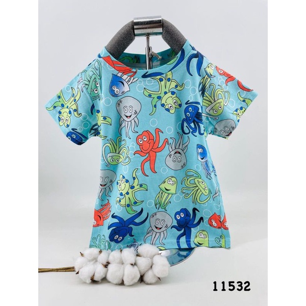 Kaos Anak Cowok Print Tee Loopie Kids