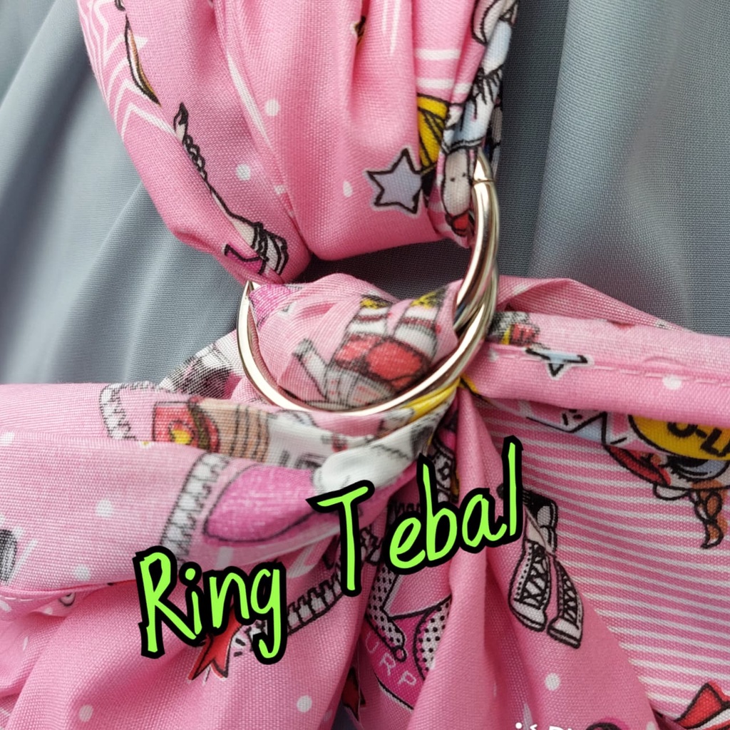 Gendongan bayi Ringsling premium