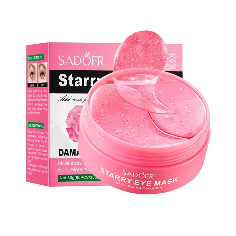 SADOER Starry Eye Mask | Moisturizing | Moisturizing Eye Care | Eye Mask | Masker Mata | BISA COD - MURAH