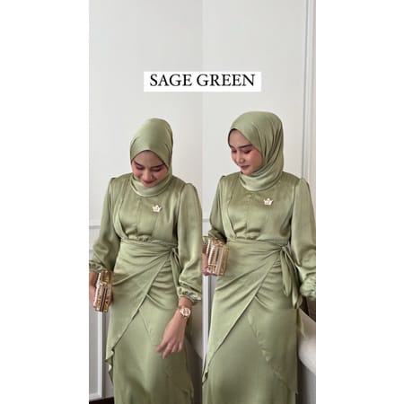 Lydia Dress BAHAN ARMANI SILK M-XXL / BAJU DEWASA MURAH TERBARU 2022 / Gamis Kondangan  / DRESS PESTA / DRESS TERBARU 2022