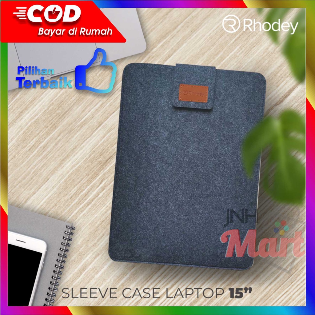 Case Laptop Felt Sleeve 15 Inch Rhodey