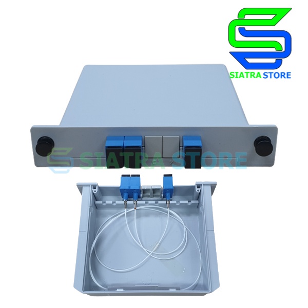 Splitter FO 1:2 SC/UPC | Splitter 1:2 Box Cassette Fiber Optic