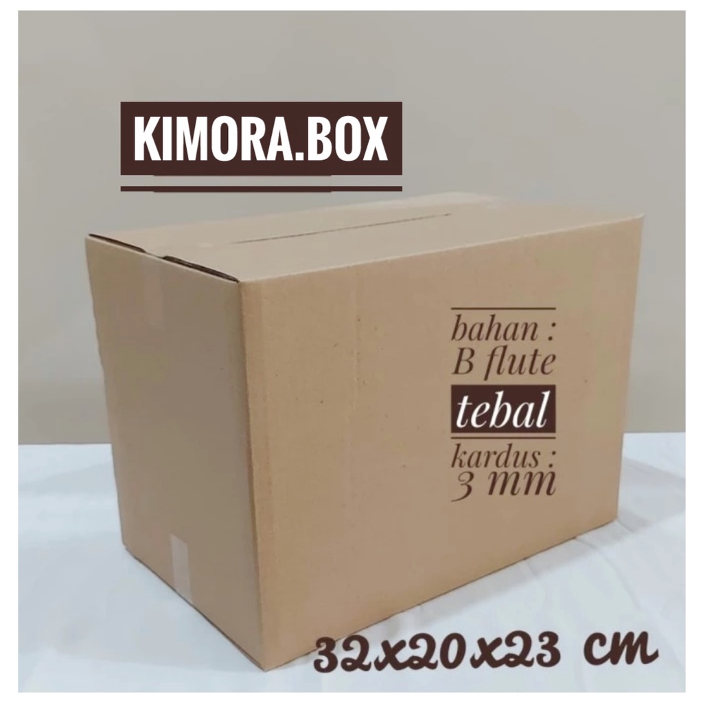 

kardus karton box uk. 32 x 20 x 23 cm model kardus indomie / ST