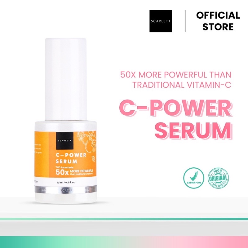 Scarlett C-Power Serum 50x More Powerful 15ML