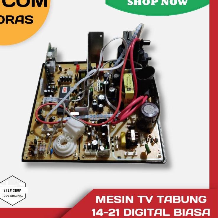 €Harga Termurah® Mesin tv siaran analog / digital tabung 14-21 inch merek wcom wansonic tvcom Kirim 