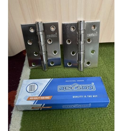 Menarik.. HARGA PROMO ENGSEL 4 INCH DEKKSON STANLIS SUS 304 engsel pintu dekkson dekson engsel pintu
