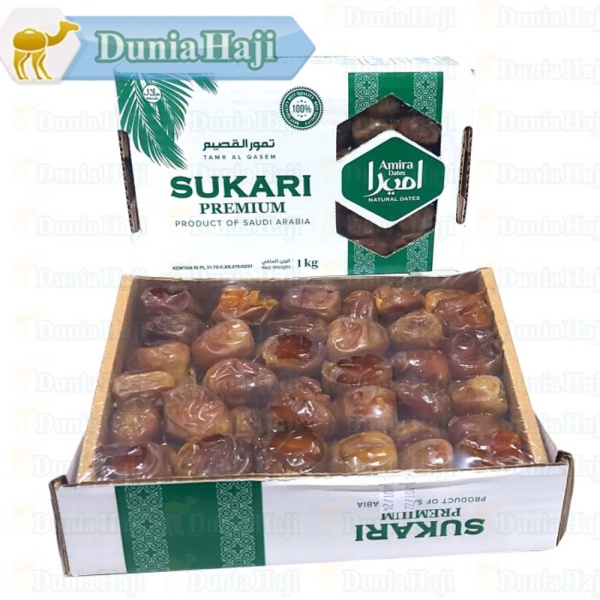 

Kurma Basah Premium Sukkari Unik Original Raja Al-Qossim Limited 1kg Sukari Kurma