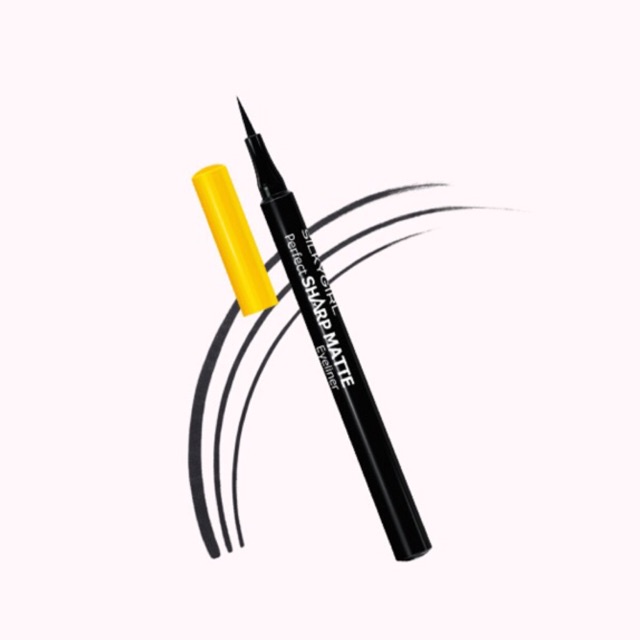 SILKYGIRL Perfect SHARP MATTE Eyeliner 01 Matte Black