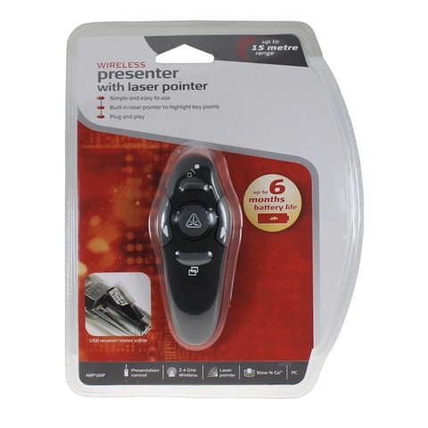 Wireless Laser Pointer Presenter