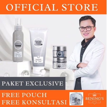 BENINGS SKINCARE DR OKY PRATAMA PAKET EXCLUSIVE / SKINCARE PENGHILANG FLEK HITAM