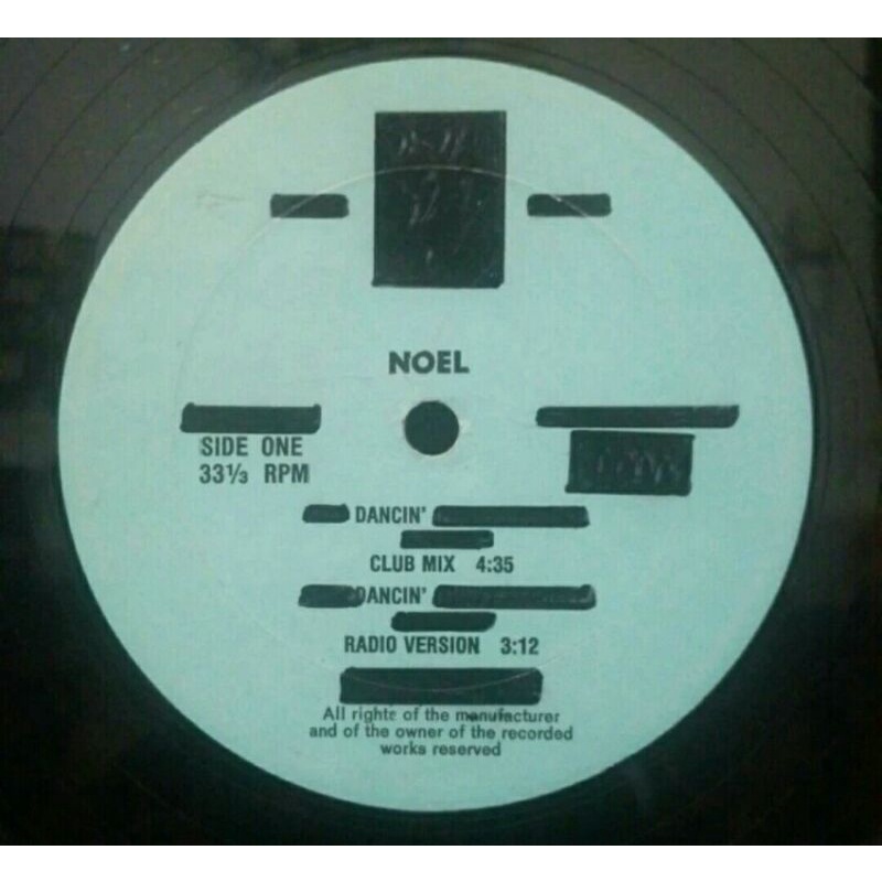 Vinyl Piringan Hitam 12&quot; Noel