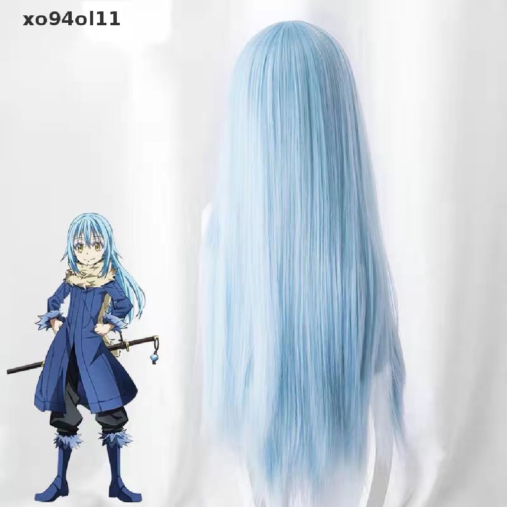 Xo Saat Itu Aku Bereinkarnasi Jadi Slime Cosplay Wig Rimuru Tempest Blue Wig OL