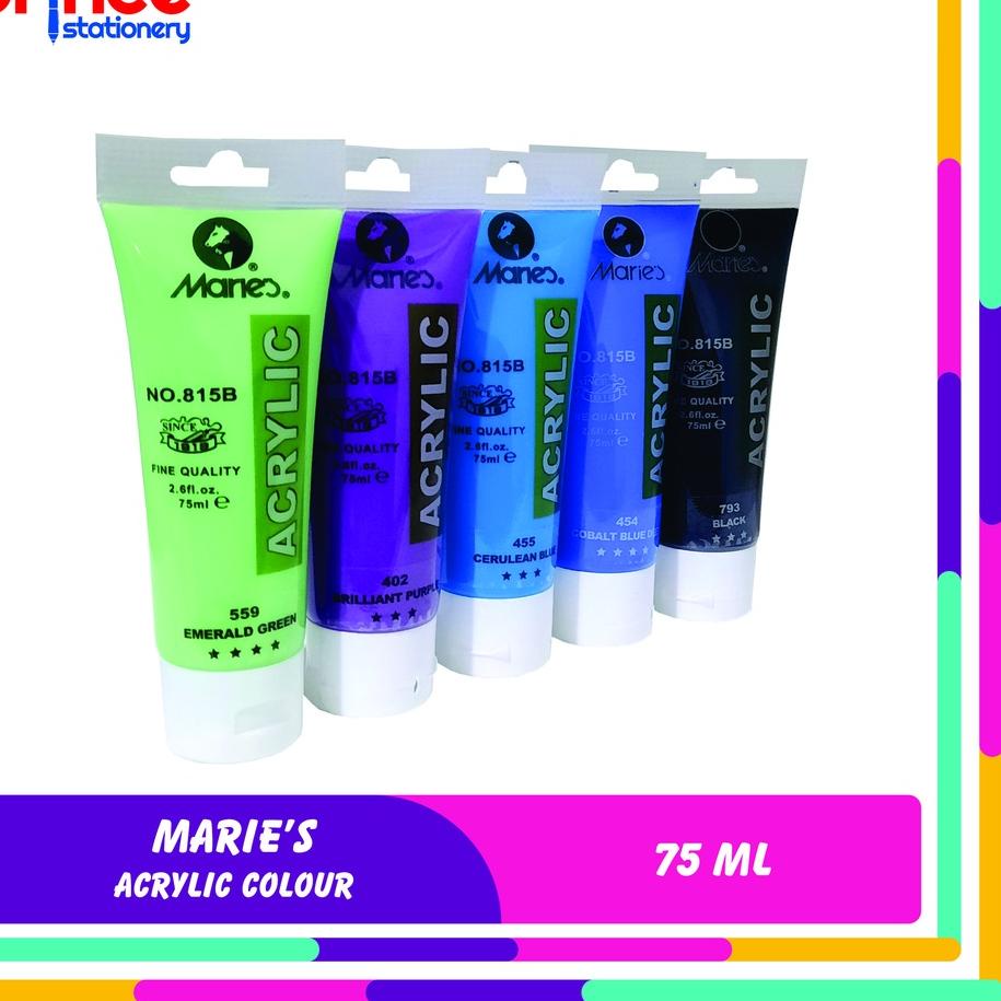 

㊢ MARIES ACRYLIC COLOUR 75 ML / CAT ACRYLIC MARIES 75 ML ヲ