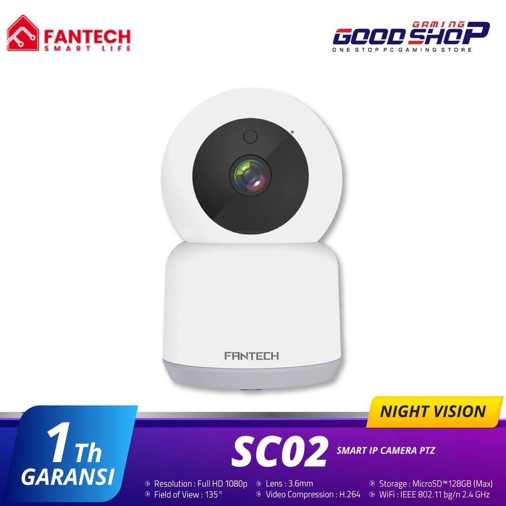 Fantech Smart IP Camera PTZ SC02