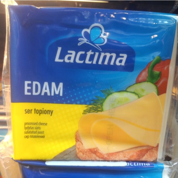 

Lactime cheese edam slice 130gr