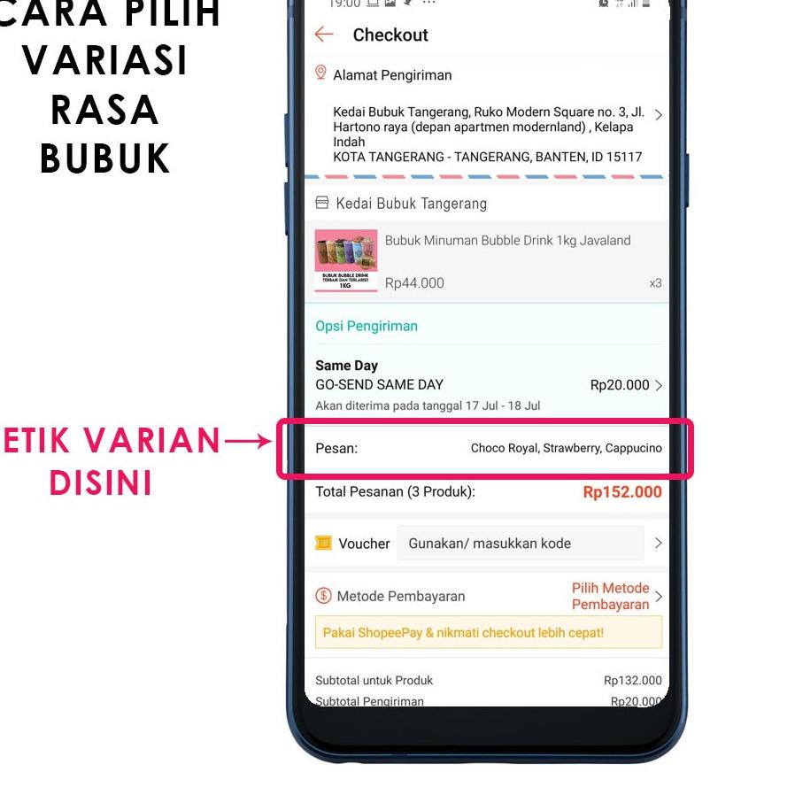 

Bubuk Minuman Bubble Drink Murah Terlengkap 1kg