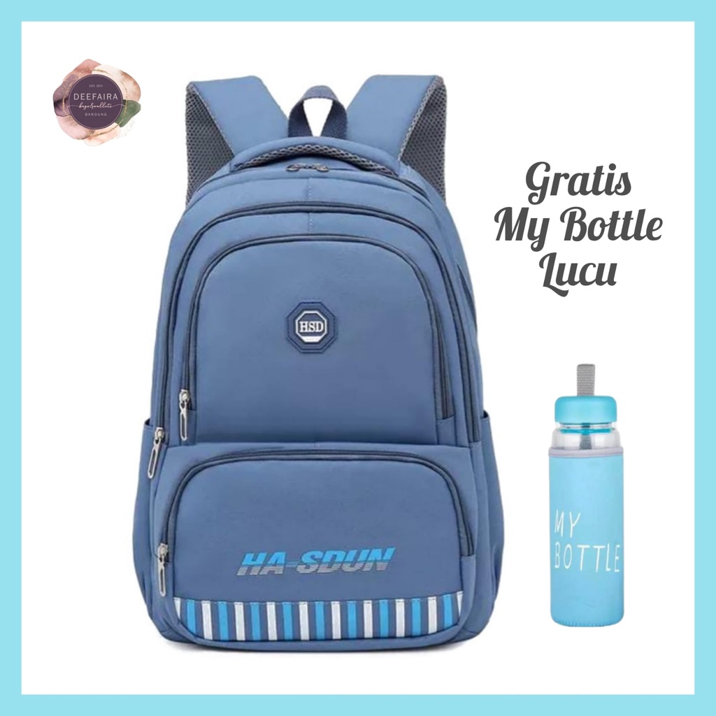 Tas Ranse Sekolahl Anak Perempuan Dari Sd Smp Sma Motif Hsd3 Gratis My Bottle Lucu