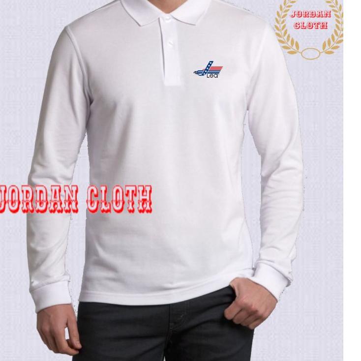 Harga Spesial Polo shirt - Tshirt - Kaos Kerah Lengan Panjang Lea