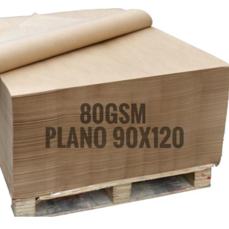 

WE6-5NAW1 10 Lembar Kertas Samson Coklat 80gsm Ukuran Plano 90x120 Kertas Packing Craft [KZQ]