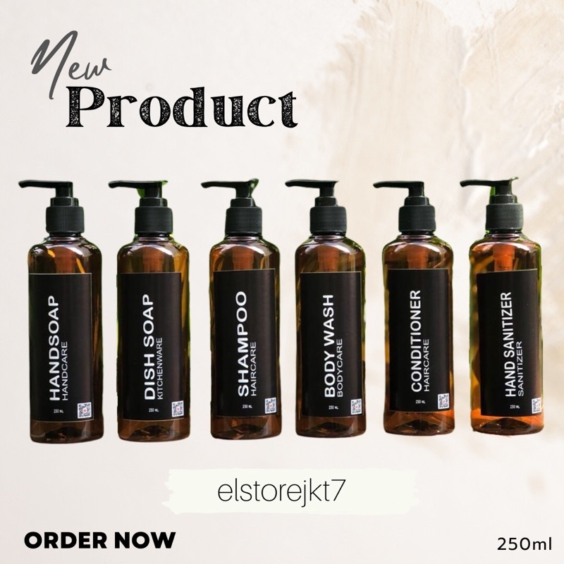 botol sabun pump cokelat glossy 250 ml. Bottle refill shampoo sabun cuci tangan cuci piring kondisio