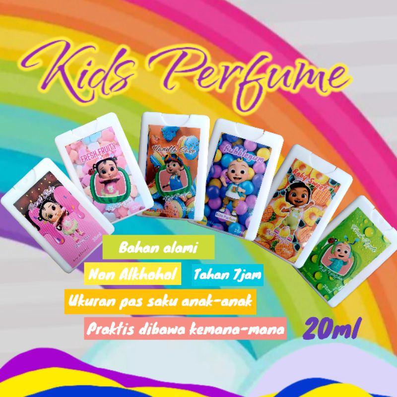 PARFUM ANAK KIDS PARFUM LAKI LAKI PEREMPUAN KIDY PARFUM NON ALCOHOL 20ML