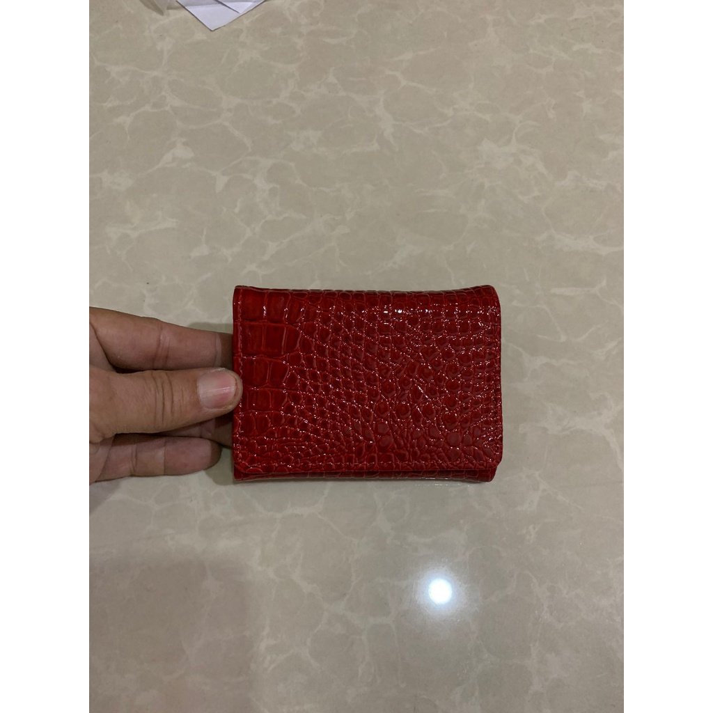 DW-06 Dompet Lipat Wanita Mini CROCO
