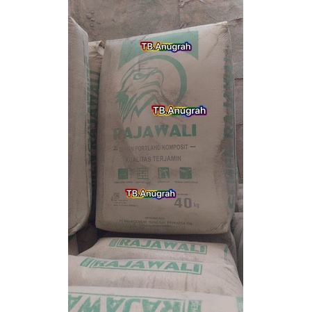 Semen Rajawali 40 kg via Grab / Gosend (1 sak) Semen 1 sak