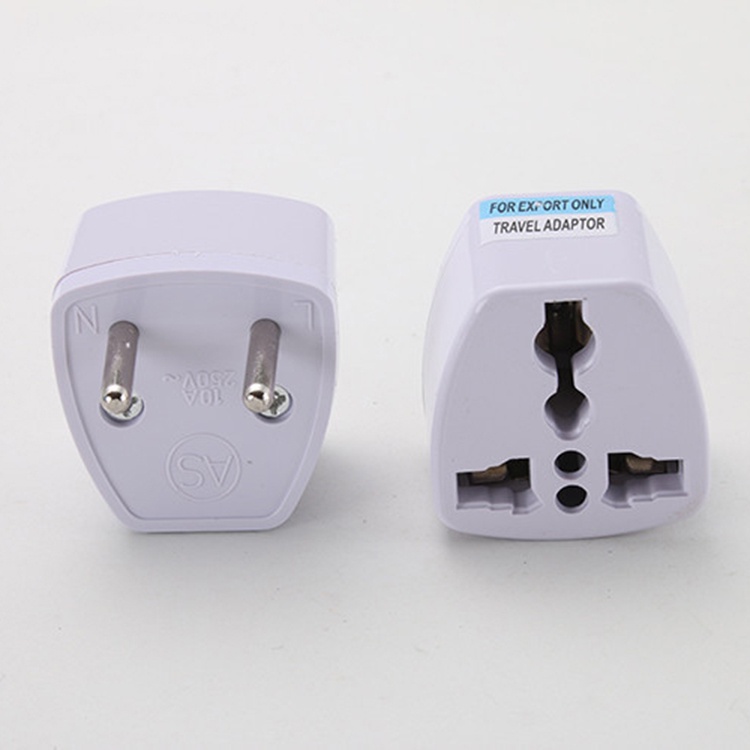 Travel Adaptor Multi Plug Charger Kaki 3 UK US AU To EU Over Steker Universal Colokan Kaki 3 Ke Kaki 2