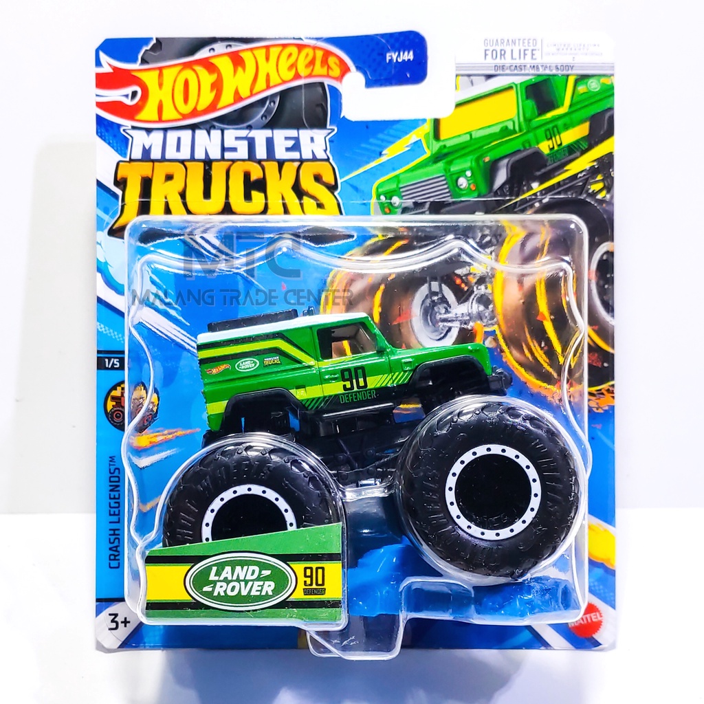 Hot Wheels Monster Trucks Land Rover Defender 90 932A 2023