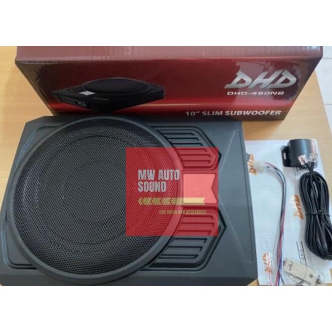SUBWOOFER KOLONG /BASSTUBE DHD 10 INCH DHD-450 NB - AKTIF