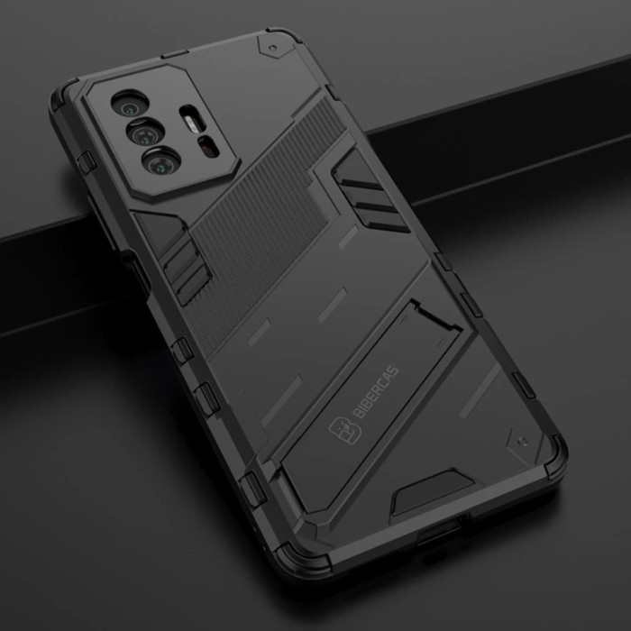 Casing Xiaomi 11T / 11 T Pro Soft Case Armor Ring Magnetic Bumper