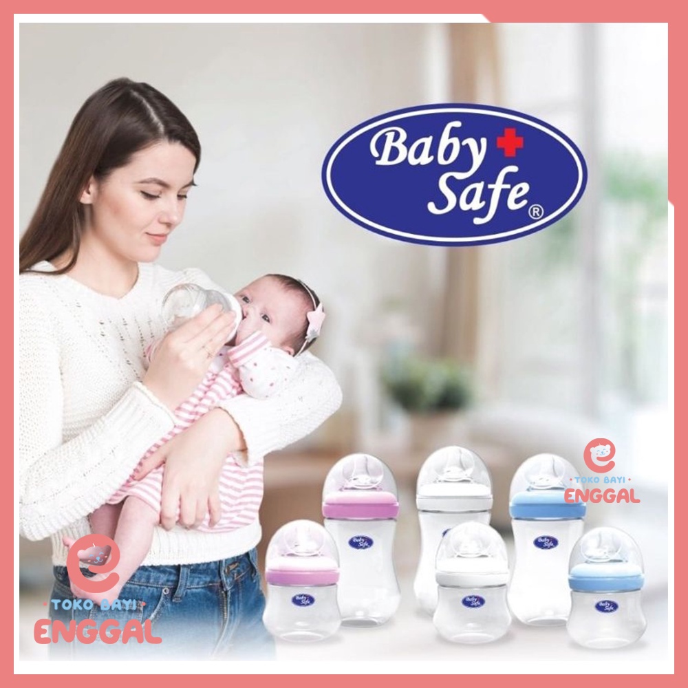 Babysafe Wide Neck Bottle 125 ml Botol Susu Bayi