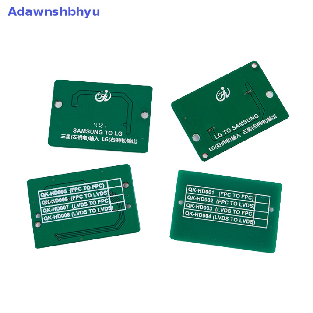 Adhyu FHD LVDS LVDS 51pin SAM turn LG Connector Adapter Board Kiri Kanan Ganti ID