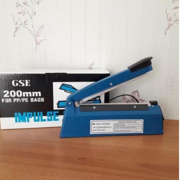 Viral Impulse Sealer GSE 200mm / Mesin Press Listrik