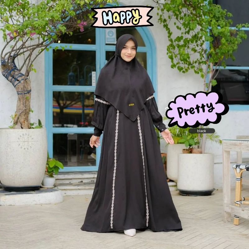 ALIRA SYARI - Baju Gamis Busui Dress Wanita Fashion Muslim Ukuran M L XL XXL 3XL 4XL Jumbo Untuk Aca