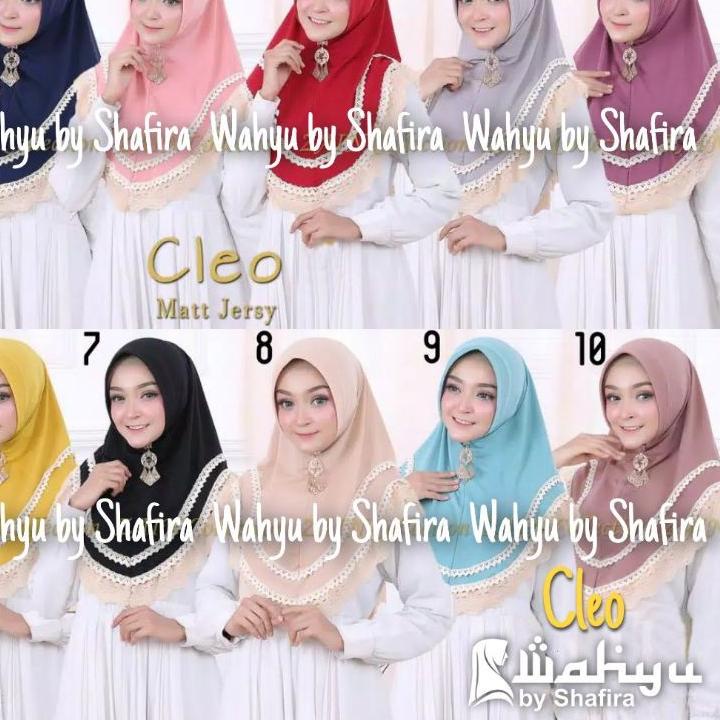 FREE ONGKIRCLEO HIJAB INSTAN WAHYU BY SHAFIRA // EL RAIS HIJAB|SQ1