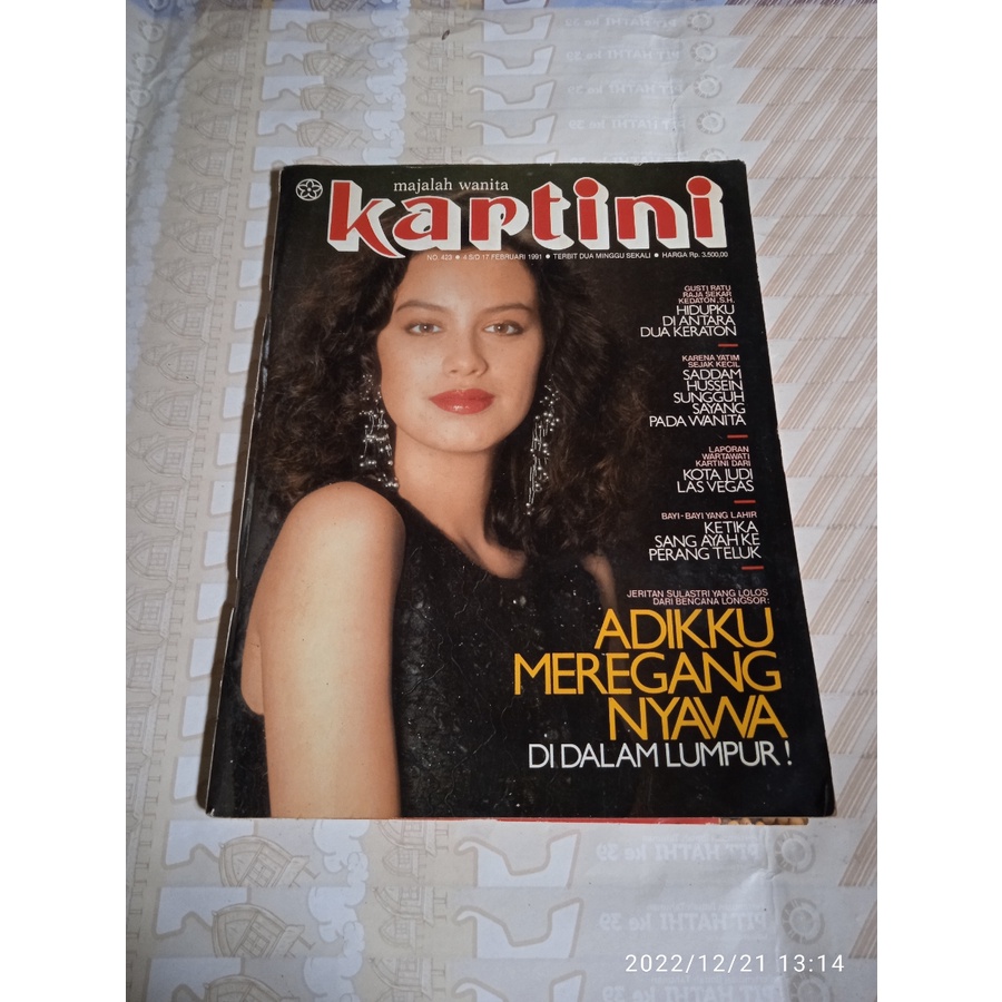 majalah kartini no 423 februari 1991