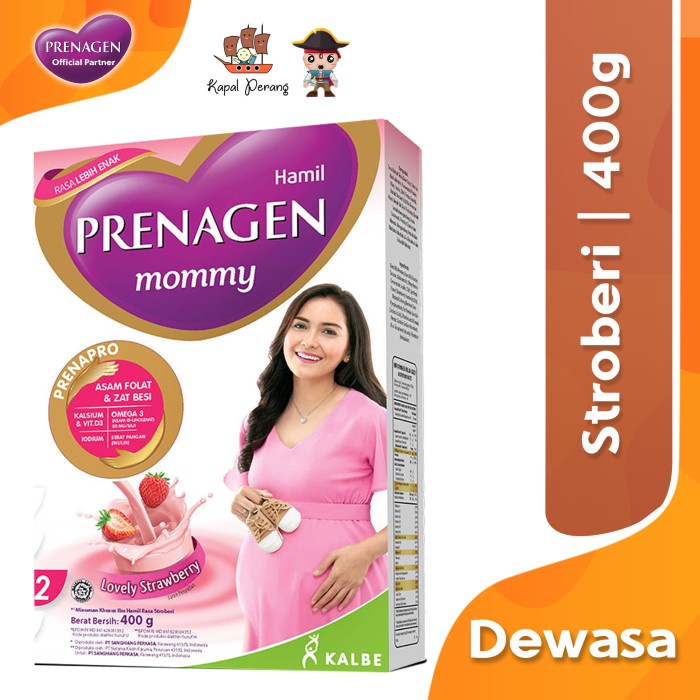 Prenagen Mommy Strawberry 400 Gram