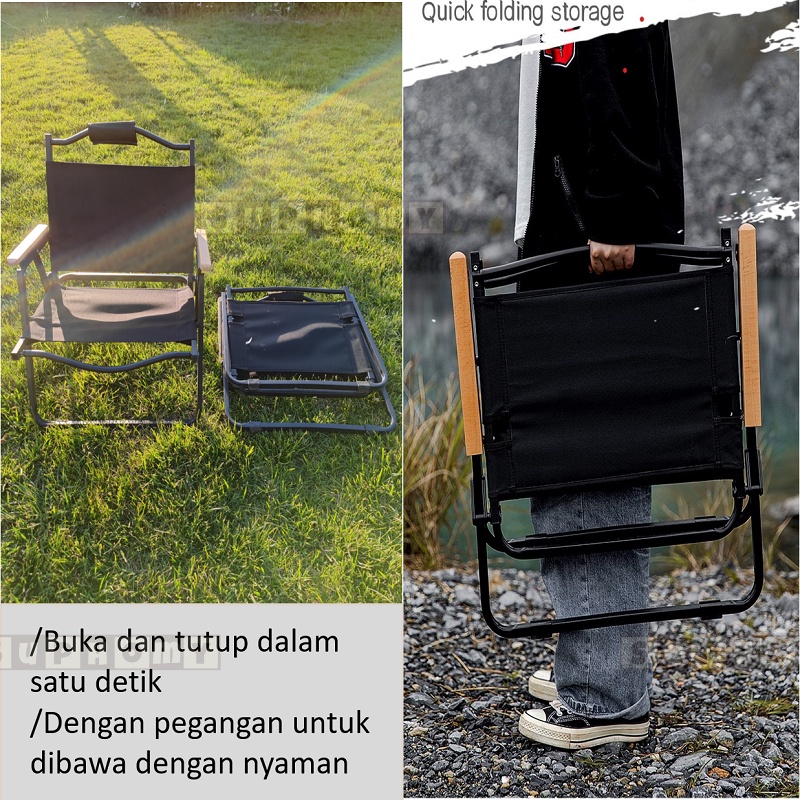 Kursi Lipat Outdoor Kuisi Camping Kursi Teras