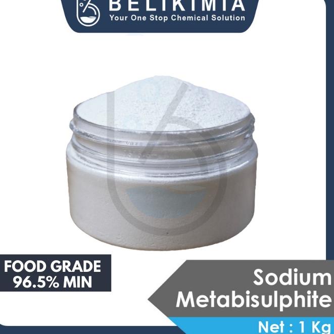 

[M-1-3 ♫♪] Sodium Meta-bisulfit / Sodium Meta-bisulphite 1 Kg-premium
