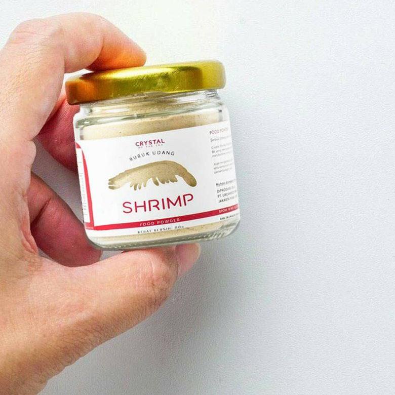 

limited Edition✔️Crystal of the Sea - (20GR) BPOM Certified Shrimp Food Powder / Bubuk Udang Rebon / Kaldu Umami GTM|KD3