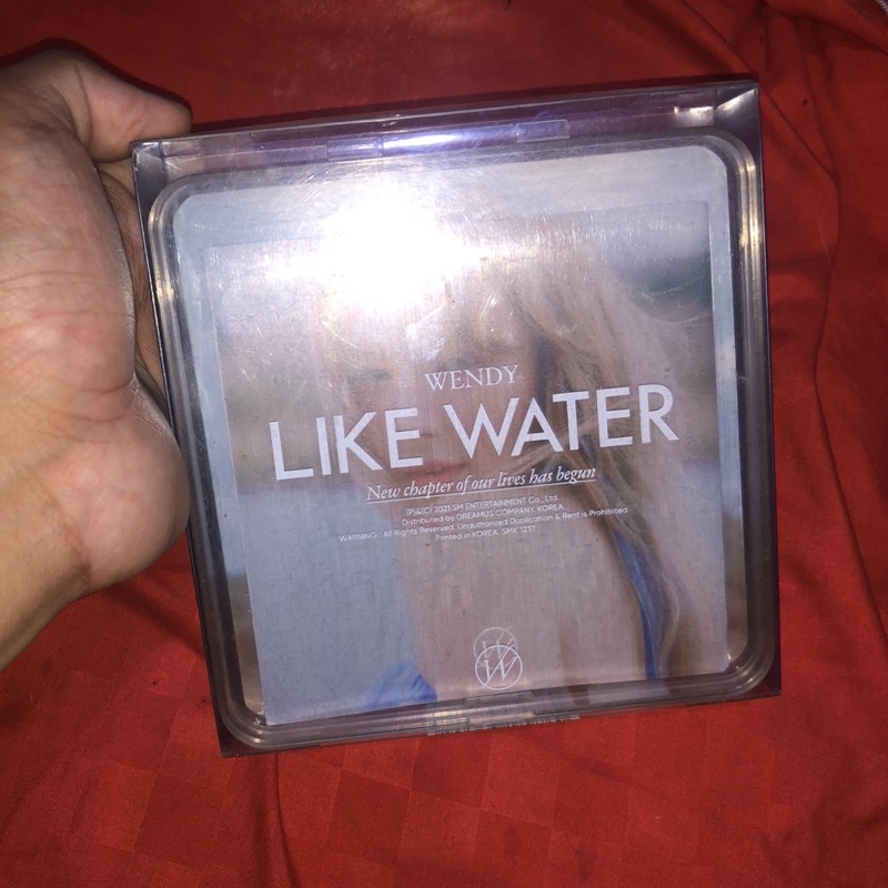 Album Only WENDY - Like Water Case Version