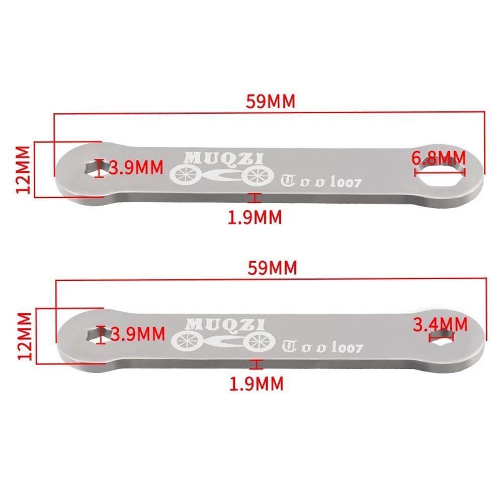 Lanfy Sepeda Kotak Spanner Sepeda Aksesoris Anti-Selip Kuku Alat Perbaikan Sepeda Bike Bearing Pedal